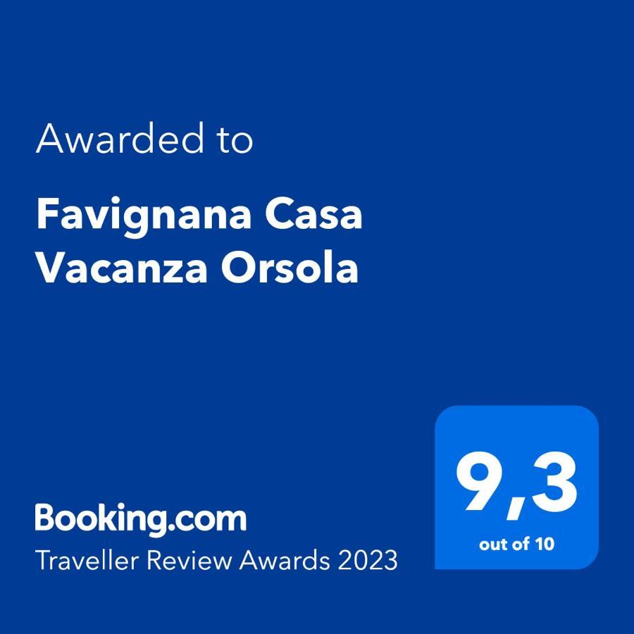 Favignana Casa Vacanza Orsola Kültér fotó